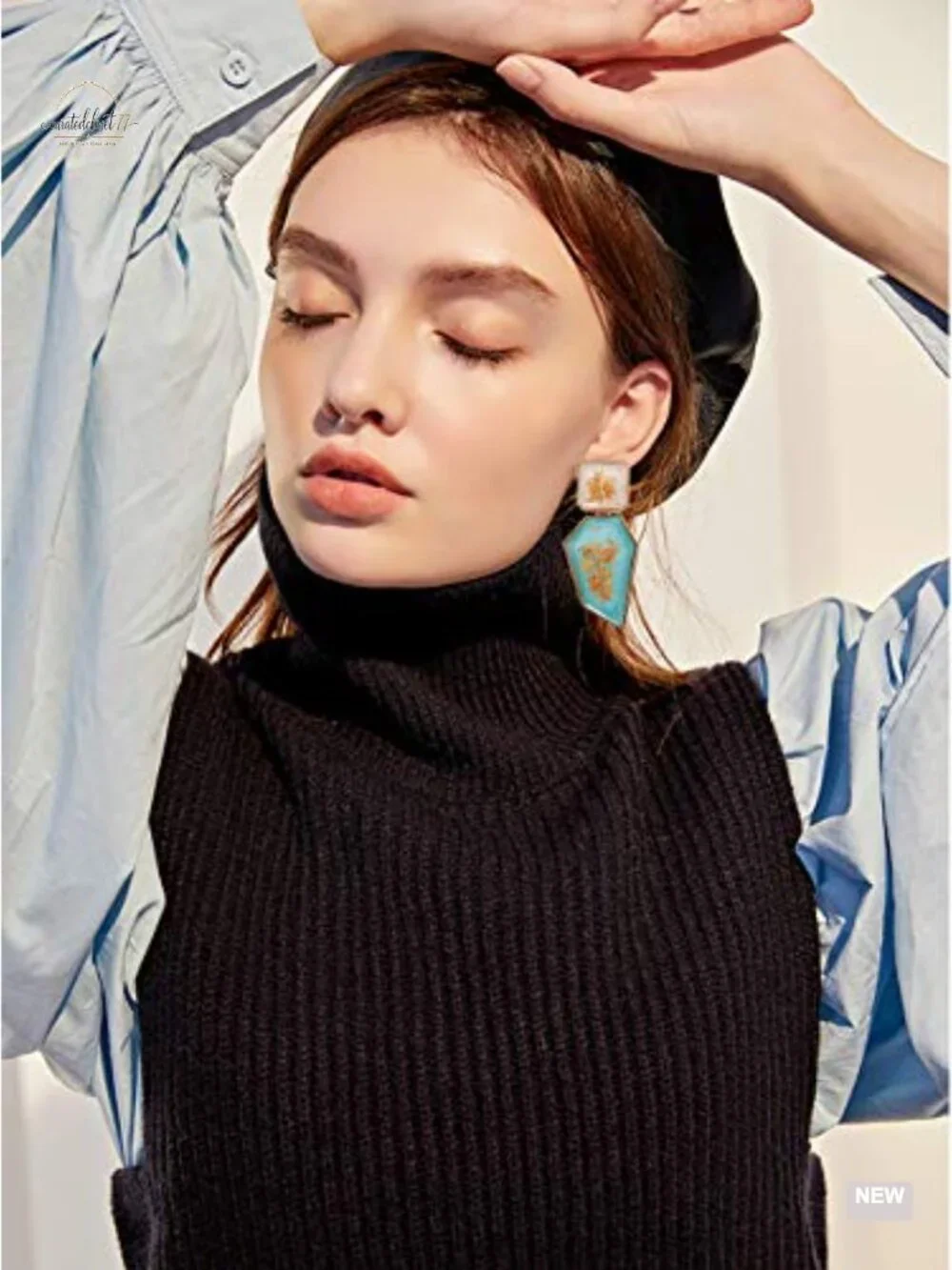 Acrylic Drop Dangle Earrings Geometric Statement Jewelry